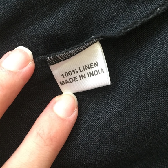 MAGGIE JAYNE Linen wrap mini skirt S - Picture 8 of 8